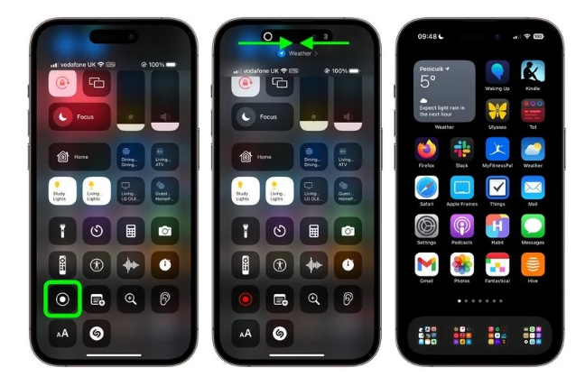 三台苹果手机维修分享iPhone14录屏如何隐藏灵动岛和红色指示器 