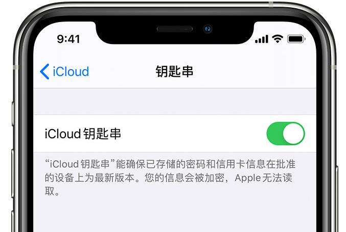 三台苹果手机维修分享在 iPhone 上开启 iCloud 钥匙串之后会储存哪些信息 